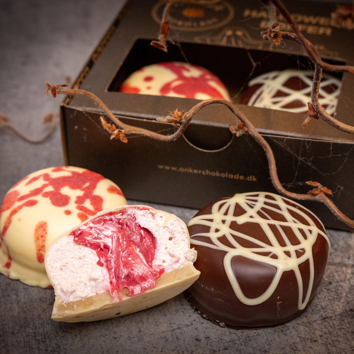4 Flødeboller - Halloween - DK-ØKO-100