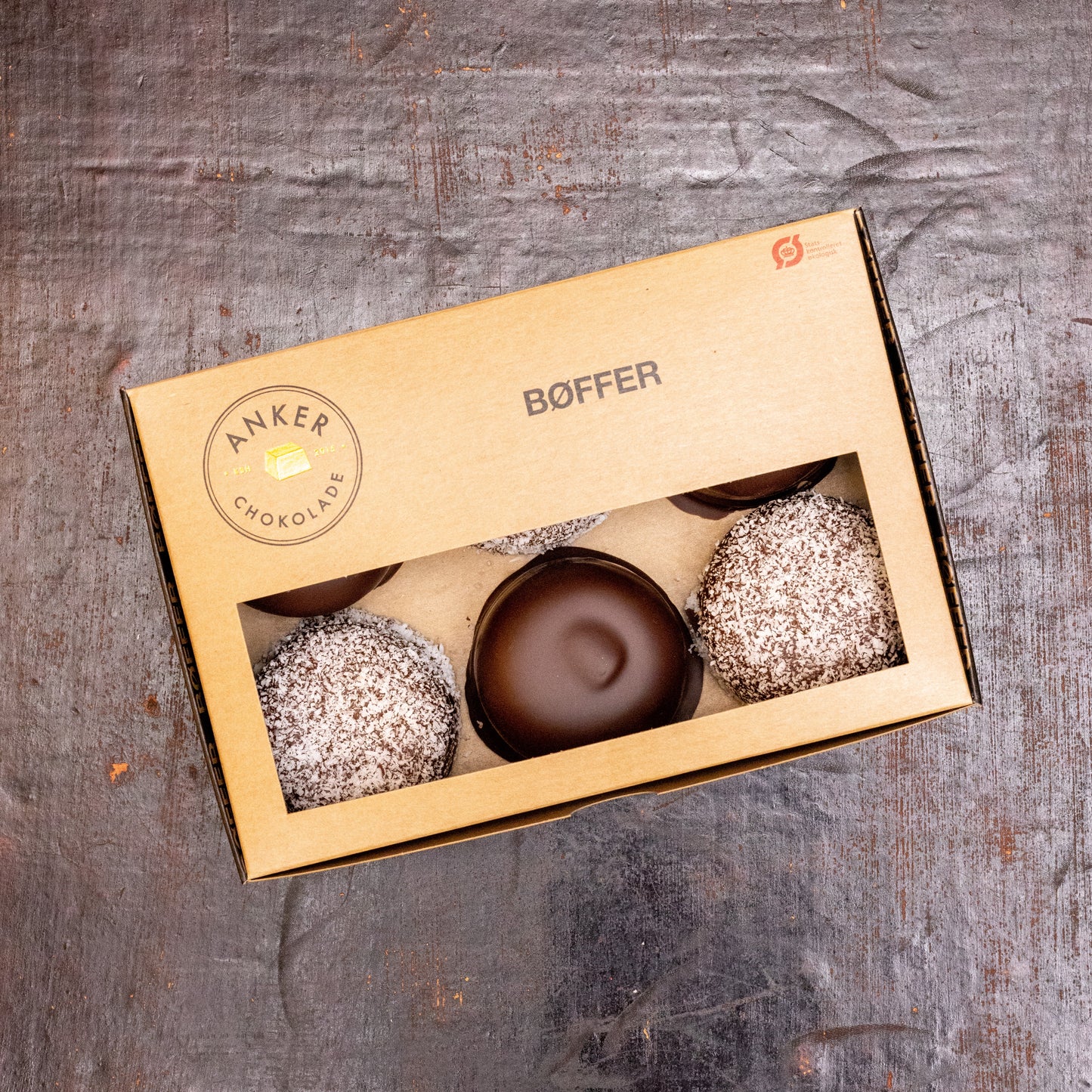 6 Flødeboller - Klassiske - DK-ØKO-100