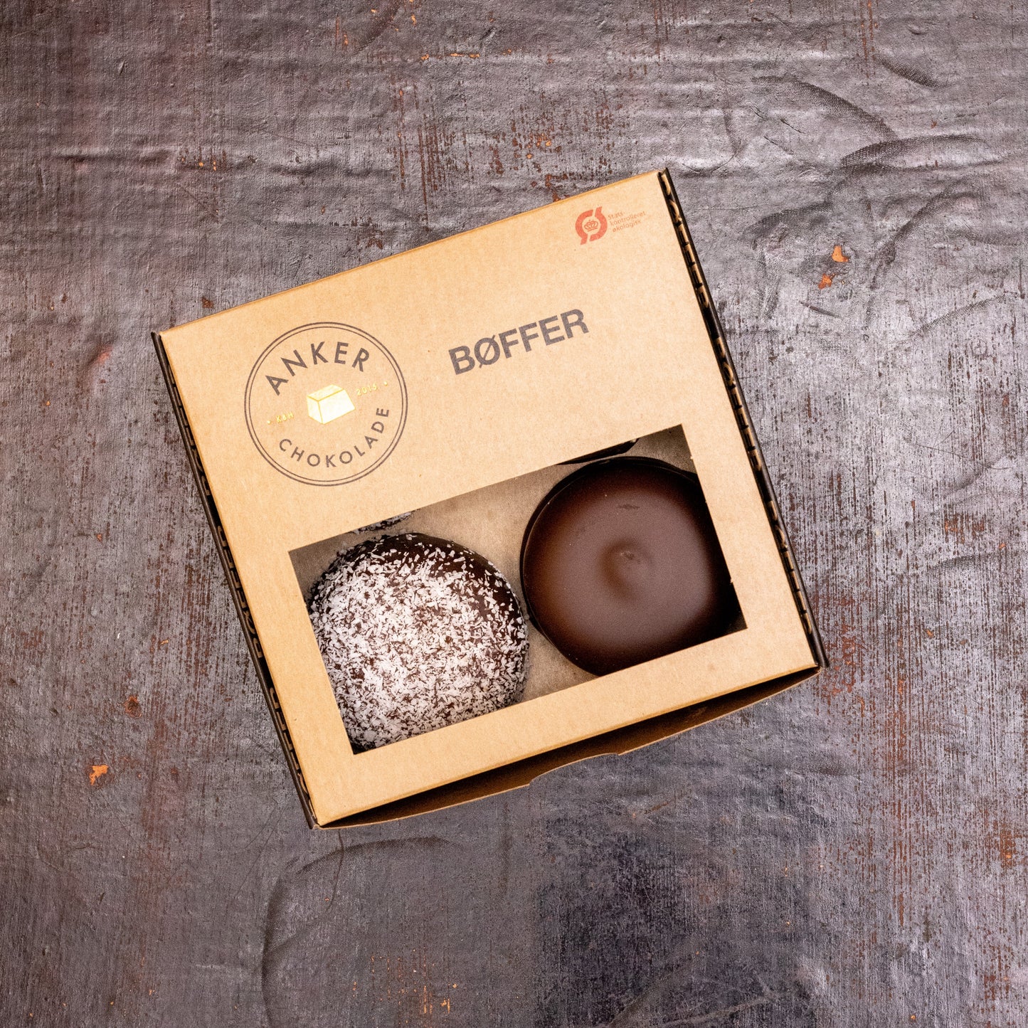 4 Flødeboller - Klassiske - DK-ØKO-100